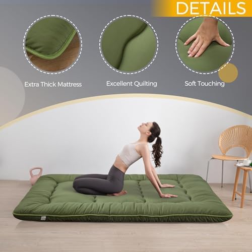 MAXYOYO 6" Extra Thick Japanese Floor Mattress Twin Folding Futon Mattress - Image 4