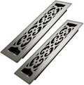 Howeall 2x12 Inches 2 Pack Heavy Duty Walkable Floor Register Easy Adjust Air by Howeall