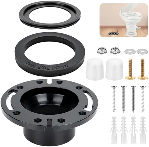 385345892 RV Toilet Seal & Socket Floor Flange Kit by Unknown