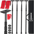 10FT Dust Barrier Poles Kit, Spring Retractable Zipper Wall Poles by ANWEOR