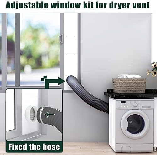 Flehomo Dryer Vent Window Kit - Image 5