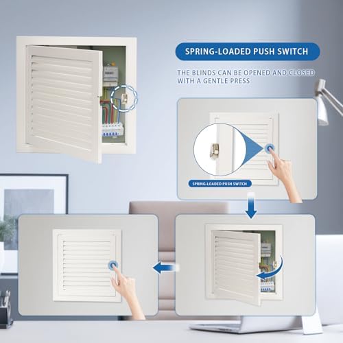 9.5 x 9.5 inch - Louvered Access Doors - Access Panel - Image 4