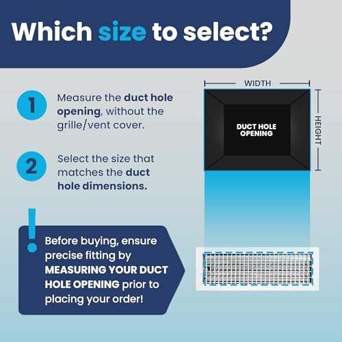 20" x 6" Duct Hole Adjustable Vent Cover - Image 3