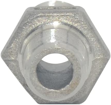 1/4" x 1/8" Male Threaded Reducing Nipple Fitting/Adapter, Stainless Steel - Image 5
