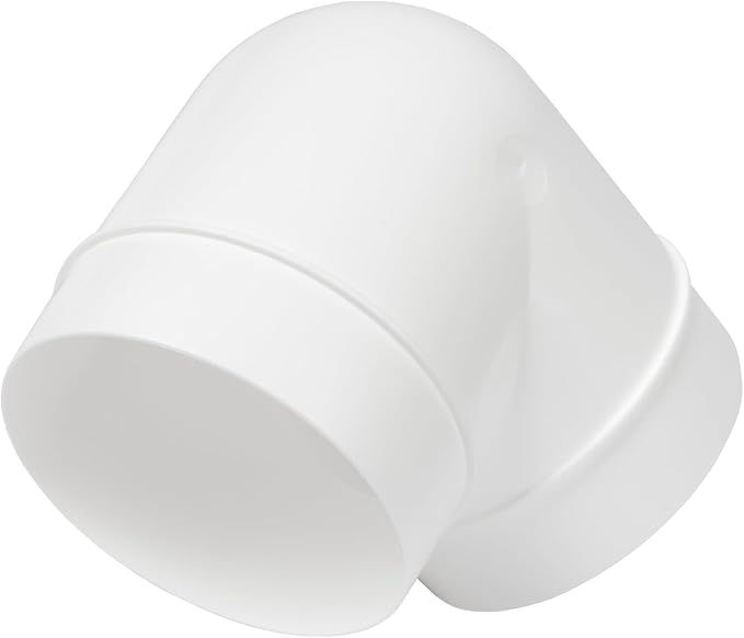 Repa Market Pack of 2 90 Degree 4 Inch Duct Elbow Pipe Connector - Image 9