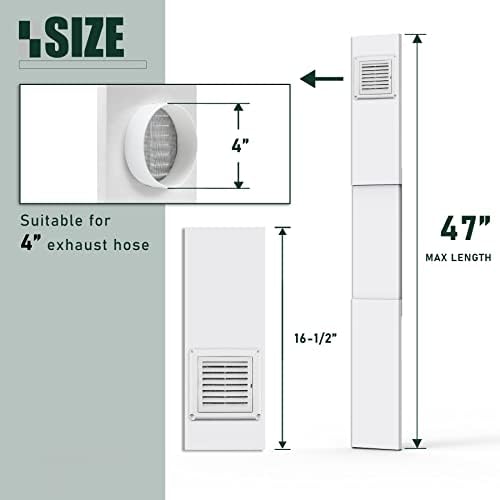 Flehomo Dryer Vent Window Kit - Image 2