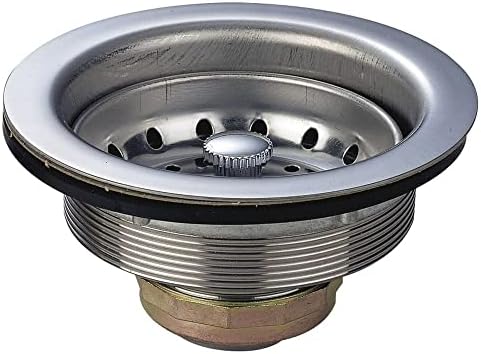 BK Resources Stainless Steel Commercial Kitchen Sink Basket Drain by BKResource