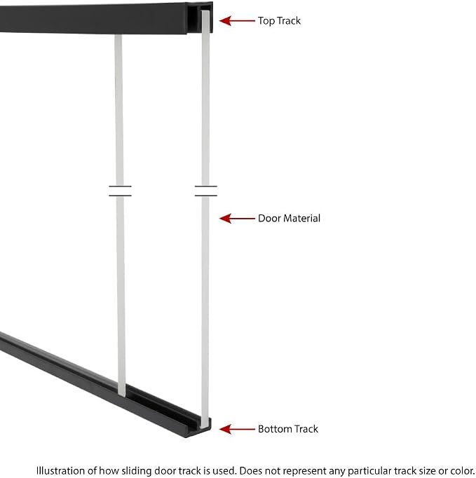 1/8" Panel Sliding Door Track - Image 6