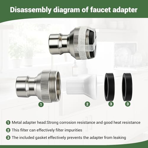 8FT Countertop dishwasher fill and drain hose kit, compatible - Image 4