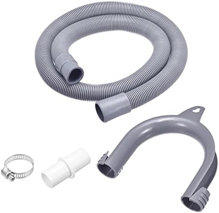 MECCANIXITY Washing Machine Drain Hose Extension Kits 3.28ft Gray by MECCANIXITY
