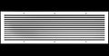 HVAC Premium 25'' X 16" Aluminum Return Grille by HVACPremium