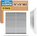 Fits 14x14 Hole | Aluminum Return Air Grille by Handua | Vent Cover Grill by Handua