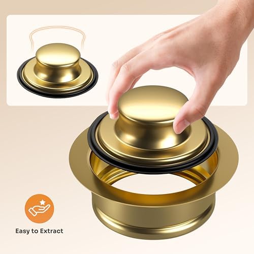 Kitchen Sink Garbage Disposal Flange and Sink Stopper, fit 3-1/2 inch - Image 7