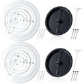 Therwen 2 Set 10 Inch Round Ceiling Diffuser Vent Cover by Therwen