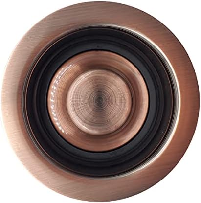 Westbrass D2089-11 4-1/4" Kitchen Sink Waste Disposal Drain Flange and Stopper - Image 3