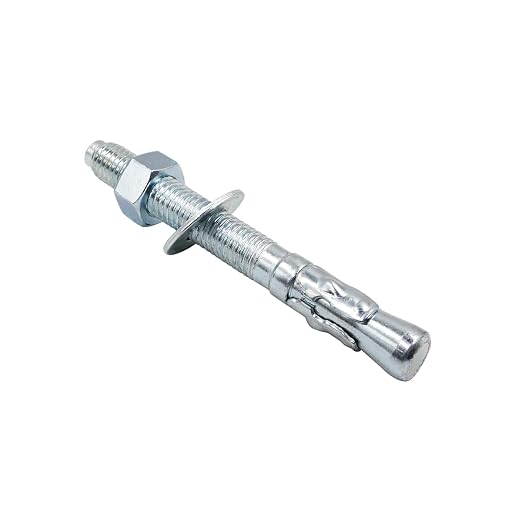 1/2 Concrete Anchors, 1/2 Wedge Anchors Bolts, 4-1/2" L, equipment bases by Horiznext