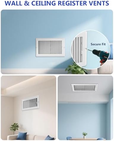 6x10 Floor Register, Air Vent Covers - Image 6
