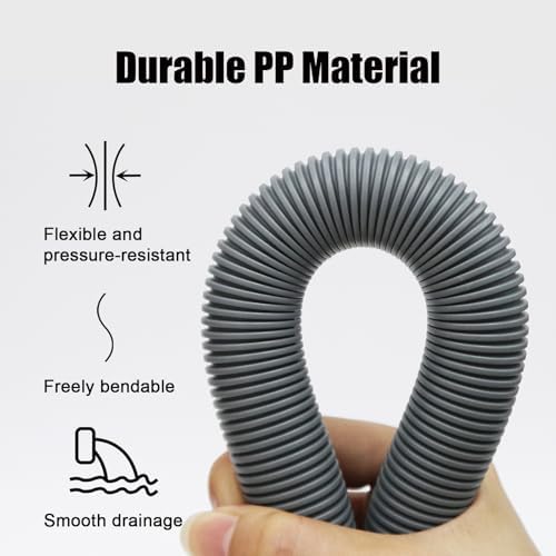 3.2 FT Universal Washing Machine Drain Hose, Drain Hose Extension Kit - Image 3