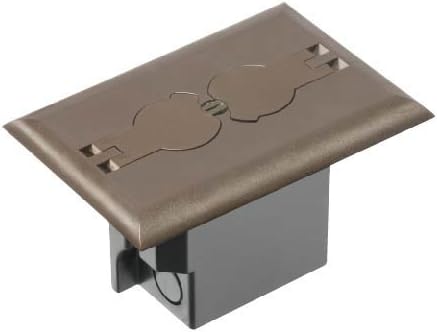 Arlington Industries FLBRF101BR-1 Retrofit Electrical Floor Box by Arlington