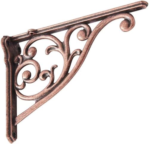 Khtumeware Ornate Decorative Shelf Brackets, 5x3.5 inch Small wall Mounted by khtumeware
