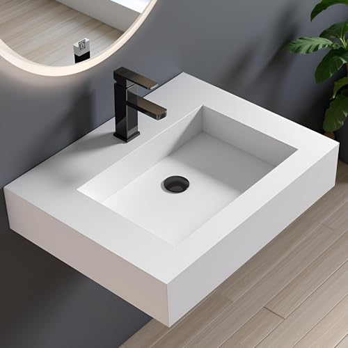 30 inch Wall Mount Floating Vanity by MEDUNJESS