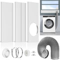 Dryer Vent Window Kit, 4” Vent Seal Panels by PURTEERY
