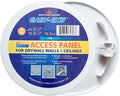 EASY-EXS Access Panel Round 6.5" Spring-Clip Plastic White by EASY-EXS