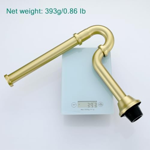Brass P Trap U-Shape 11/4 inch Sink Drain Pipe - Image 5