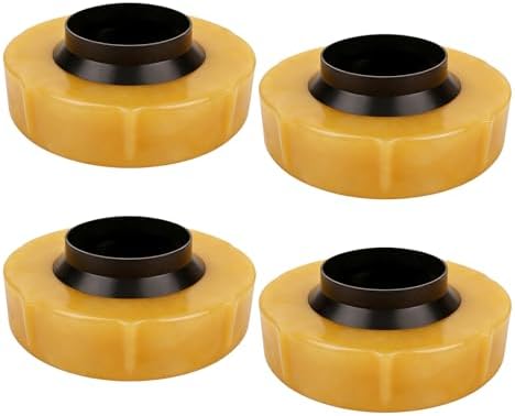 Standard Toilet Wax Ring 4 Pack, Universal Fit by Unknown