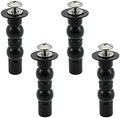 Toilet Seat Hinge Screw Kit for TOTO, Top Mount Toilet, 4 Pack by LycheeLightToiletParts