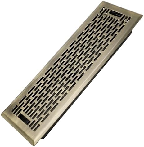 Howeall 4x14 Inches Heavy Duty Walkable Floor Register by Howeall