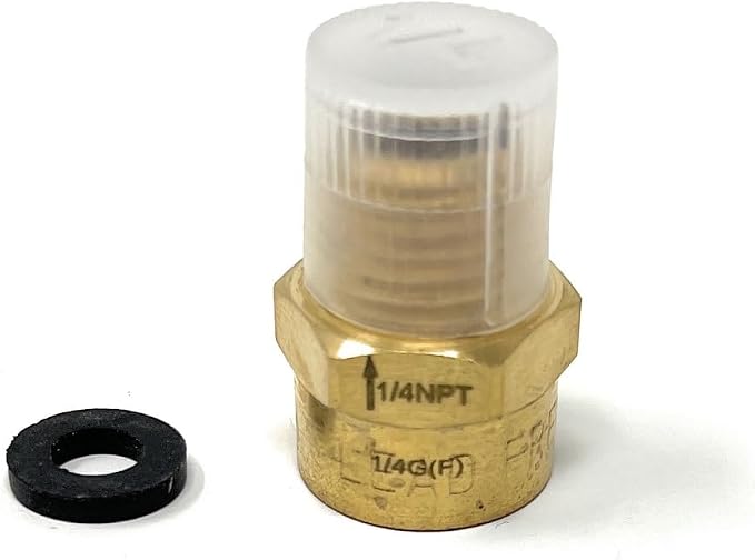 G Thread Female to NPT Thread Male Pipe Fitting Adapter - Image 6