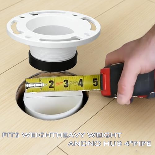 Yariwiz 4 inch PVC Twist-N-Set Closet Flange - Image 2