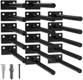 LEOPO 16-Pack 8 inch Floating Shelf Brackets, Hidden Shelf Bracket by FinestHomeDecor