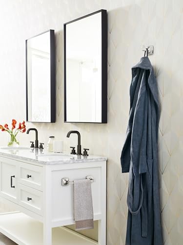 Amerock Stature 8" Polished Nickel Towel Bar - Image 2