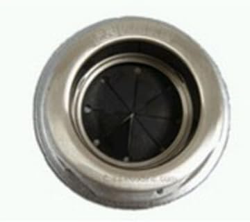 Waste King Garbage Disposal Extended 3-Bolt Mount Sink Flange, Stainless Steel by Waste+King+