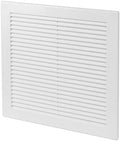 10 x 10 Inch White Air Vent Cover – Plastic Square Air Vent Grill Cover by VezoWorks