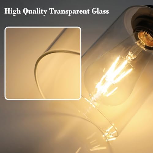 Unicozin 2 Pack Modern Bathroom Light Fixtures, 3 Light Vanity Lights, Living - Image 6