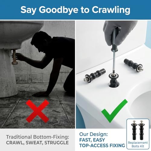 Universal Toilet Seat Bolts Replacement - Image 5