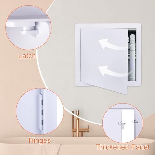 Suteck Plastic Access Panel for Drywall & Ceiling 14 x 14 Inch - Image 5