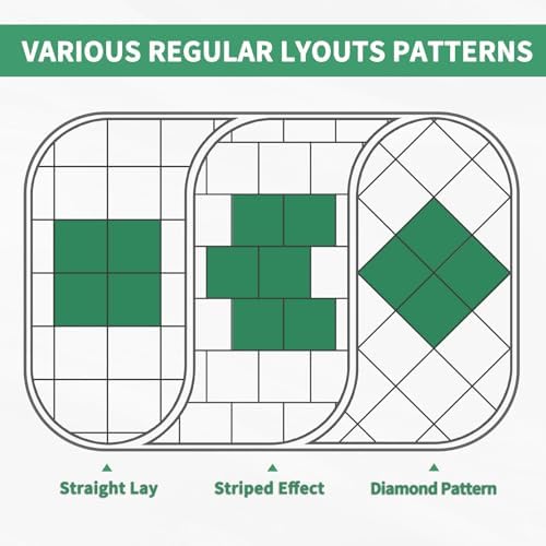 20 Pack Cover 20 Sq.Ft Peel and Stick Floor Tiles, 12” x 12” Self Adhesive - Image 5