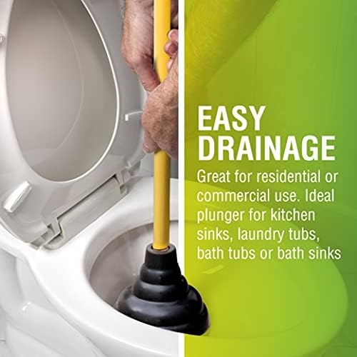 LDR 512 3410A Heavy Duty Drain Handle Double Thrust Rubber Force Cup Removes - Image 5