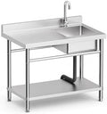 39" Stainless Steel Utility Sink by EHVCISTQProductShowcase