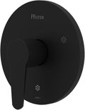 Pfister Pfirst Modern Valve Only Trim Kit in Matte Black Finish by Pfister