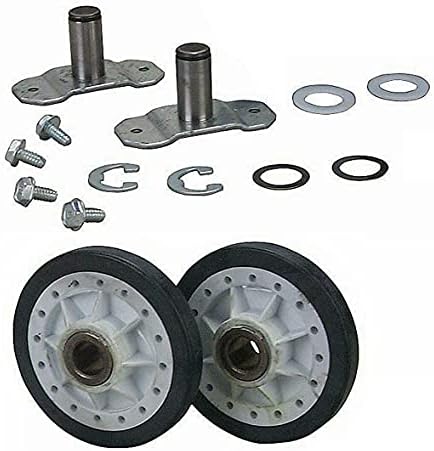 Dryer Rear Drum Roller Shaft Kit Replace by Owigift
