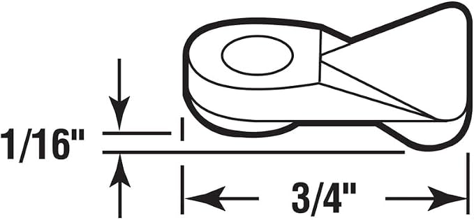Slide-Co 181822 Storm Door Panel Turn Buttons 1/16 In. - Image 5