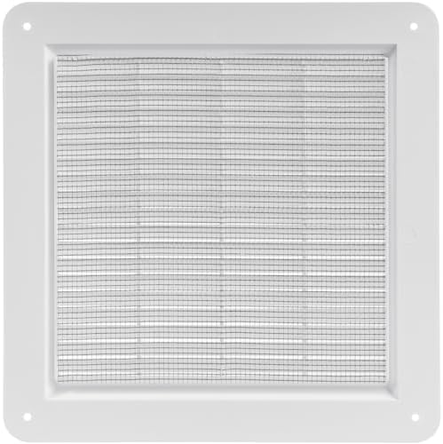 Vent Systems 10" x 10" Inch White Plastic Vent Cover - Image 7
