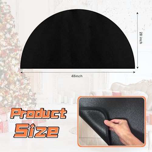 Fireplace Mat, Hearth Rug Fireproof, Fireplace Floor Mat, Fireproof Rug - Image 3