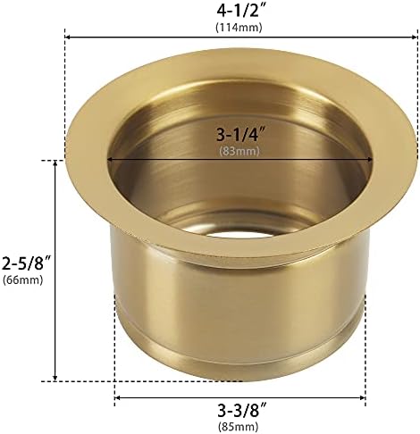 LQS Extended Sink Flange, Deep Garbage Disposal Sinks Flange - Image 3