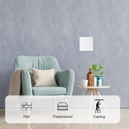 Self Adhesive Access Panel for Drywall 4.7 x 4.7 inch Surface-Mounted Wall Hole - Image 3